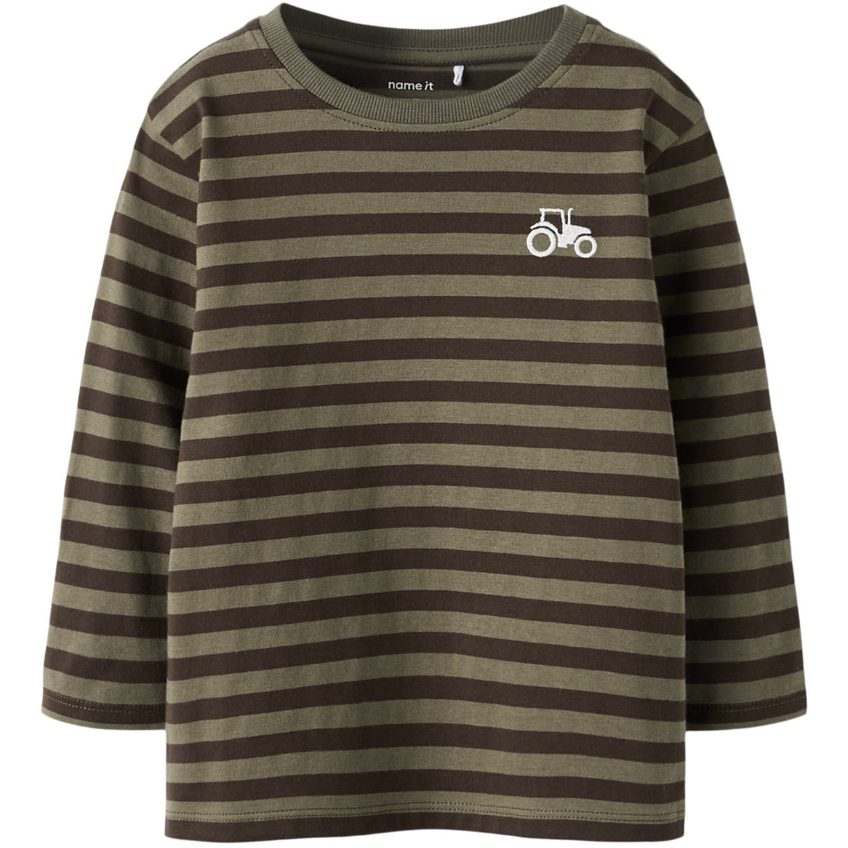 Name It Dusty Olive Delicioso Nmmnelson Ls Nreg Top