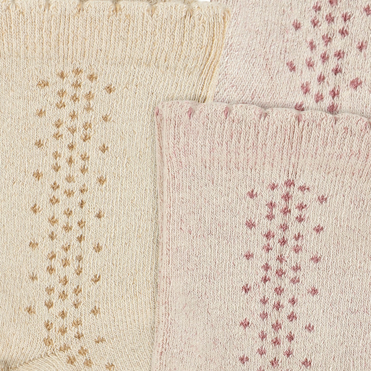 Minymo Burnished Lilac Ankle Socks Solid 2-Pack