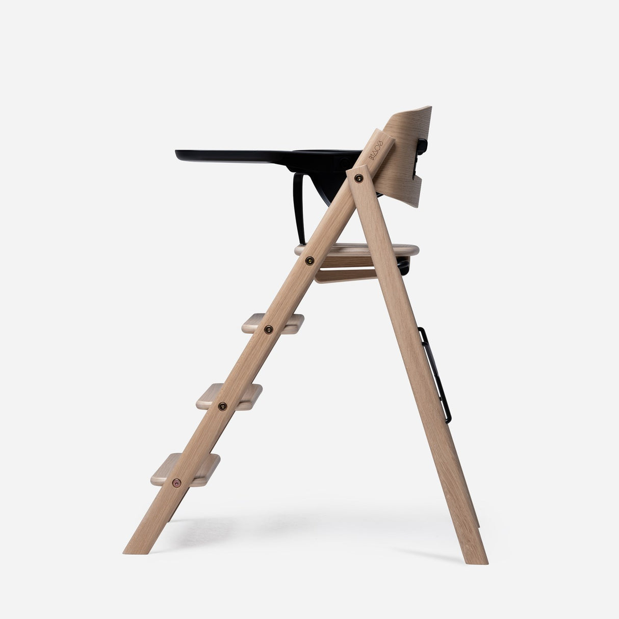 KAOS Charcoal Black KLAPP® Safety Rail & Tray