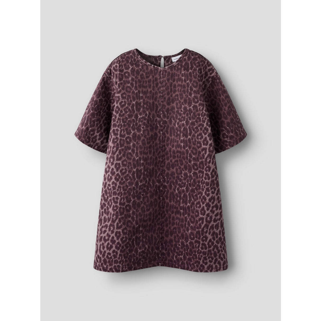 Name It Burgundy Leo Nkfleo Twill Dress 4002-Td