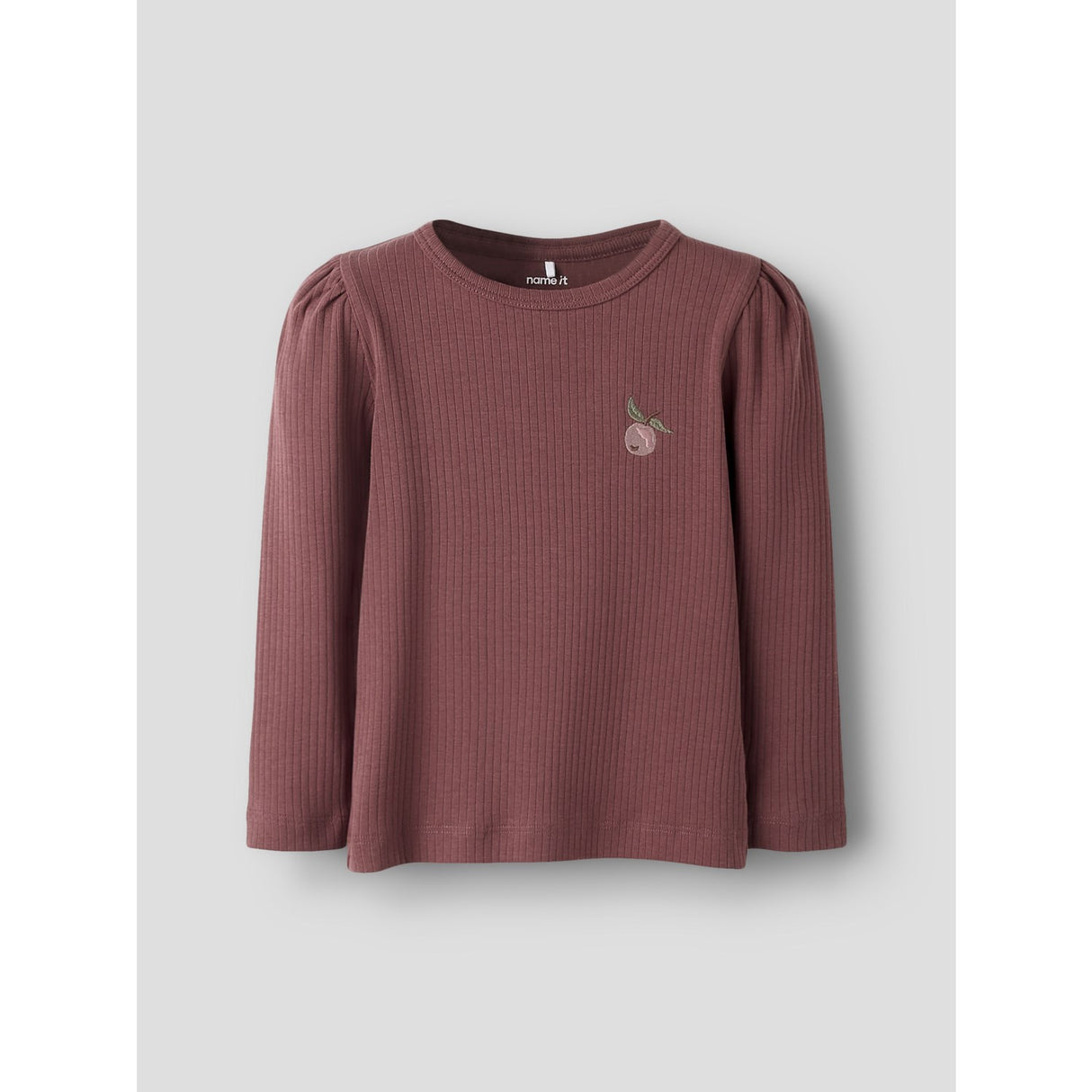 Name It Rose Brown Nmfolika Ls Xsl Top