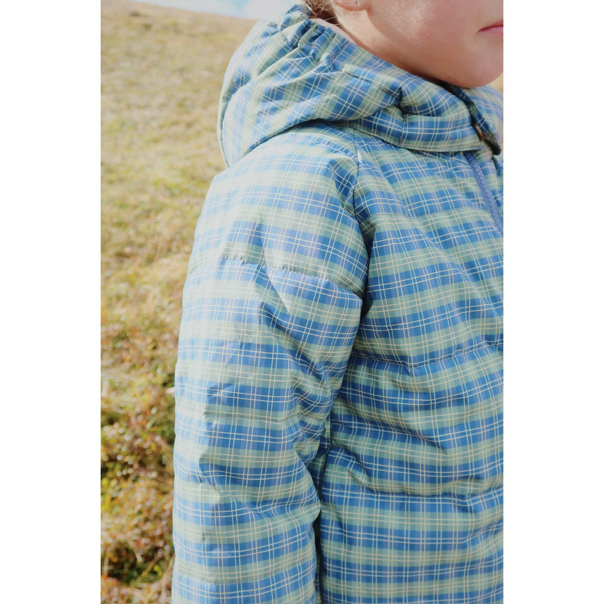 Konges Sløjd Laurel Blue Check Nuka Deux Jacket Grs