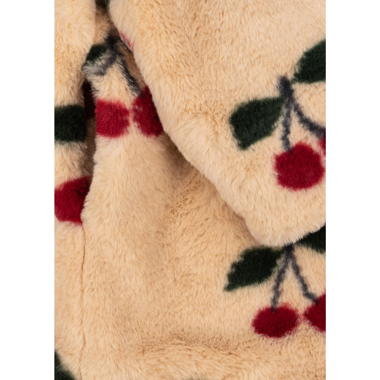 Konges Sløjd Ma Grande Cerise Fuzzie Coat Grs