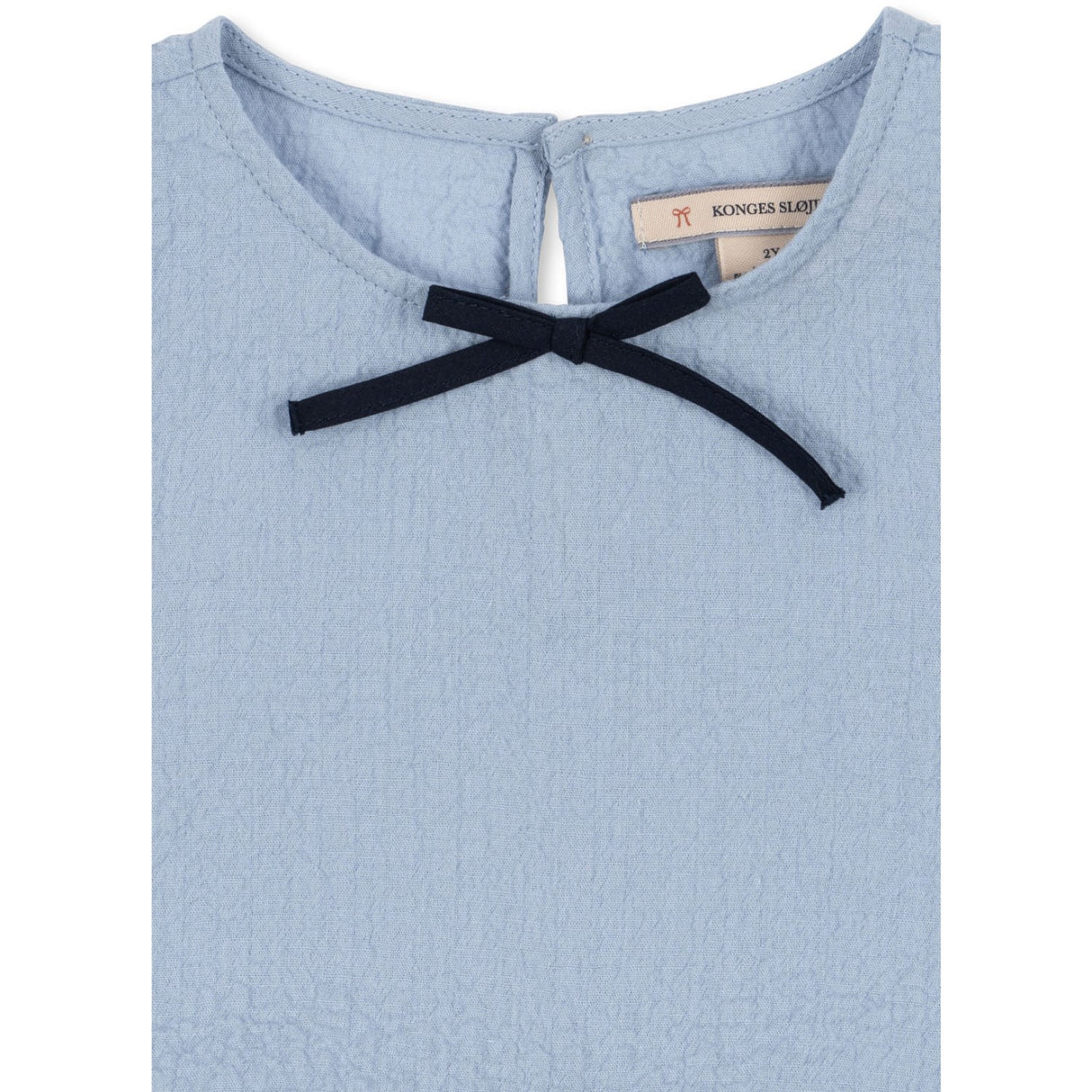 Konges Sløjd Blue Fog Ava Dress GOTS