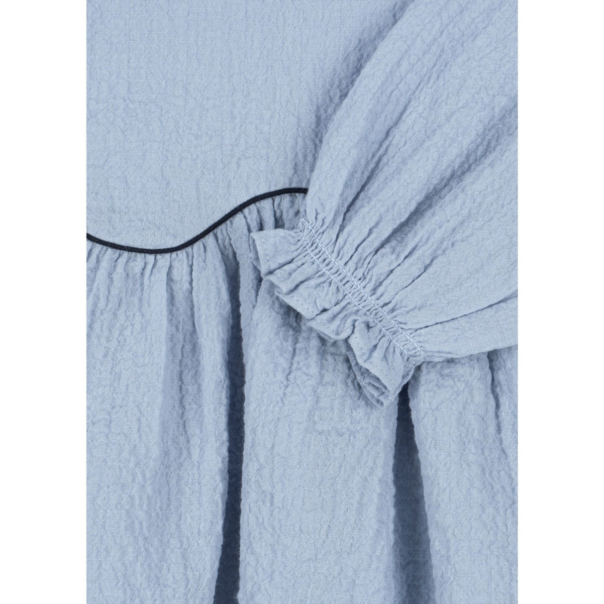 Konges Sløjd Blue Fog Ava Dress GOTS