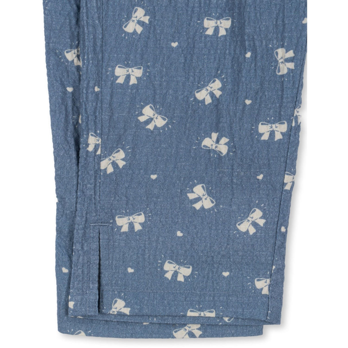 Konges Sløjd Boucle Blue Vida Pants GOTS