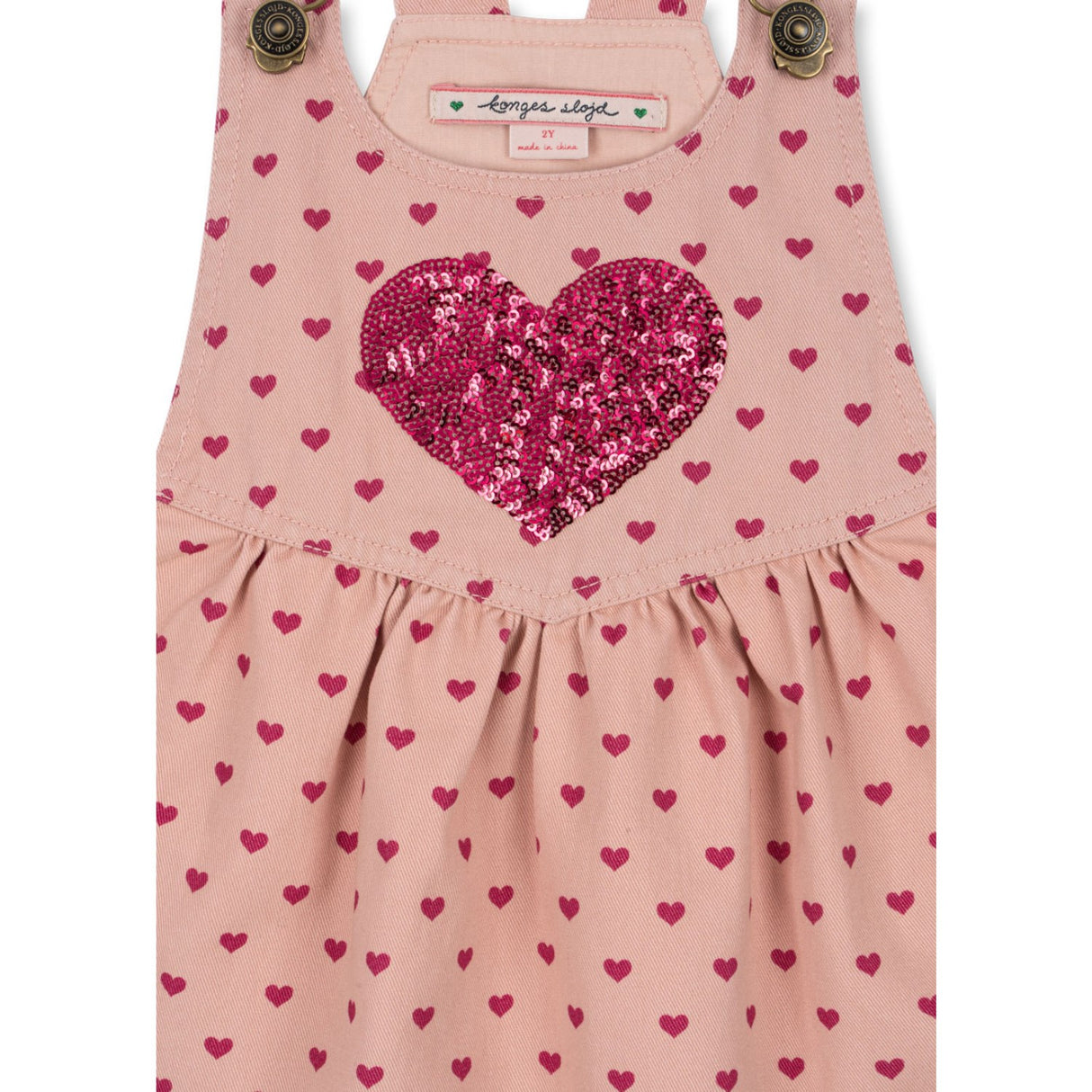 Konges Sløjd Berry Coeur Nola Sequin Spencer Dress GOTS