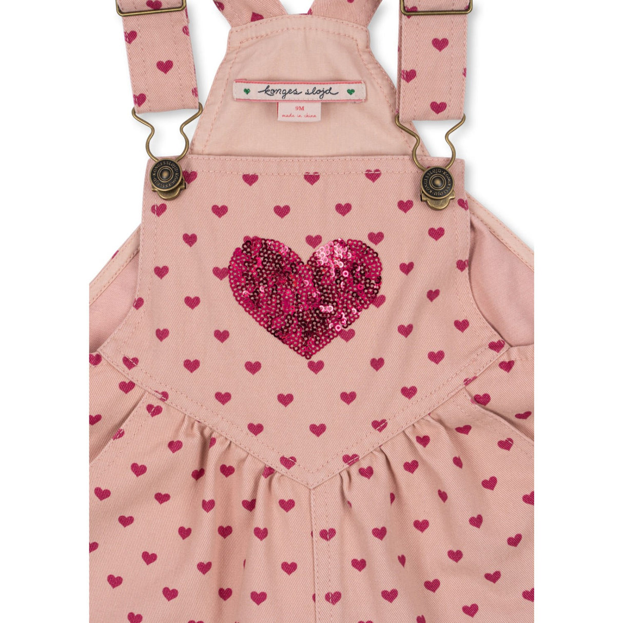 Konges Sløjd Berry Coeur Nola Sequin Overalls GOTS