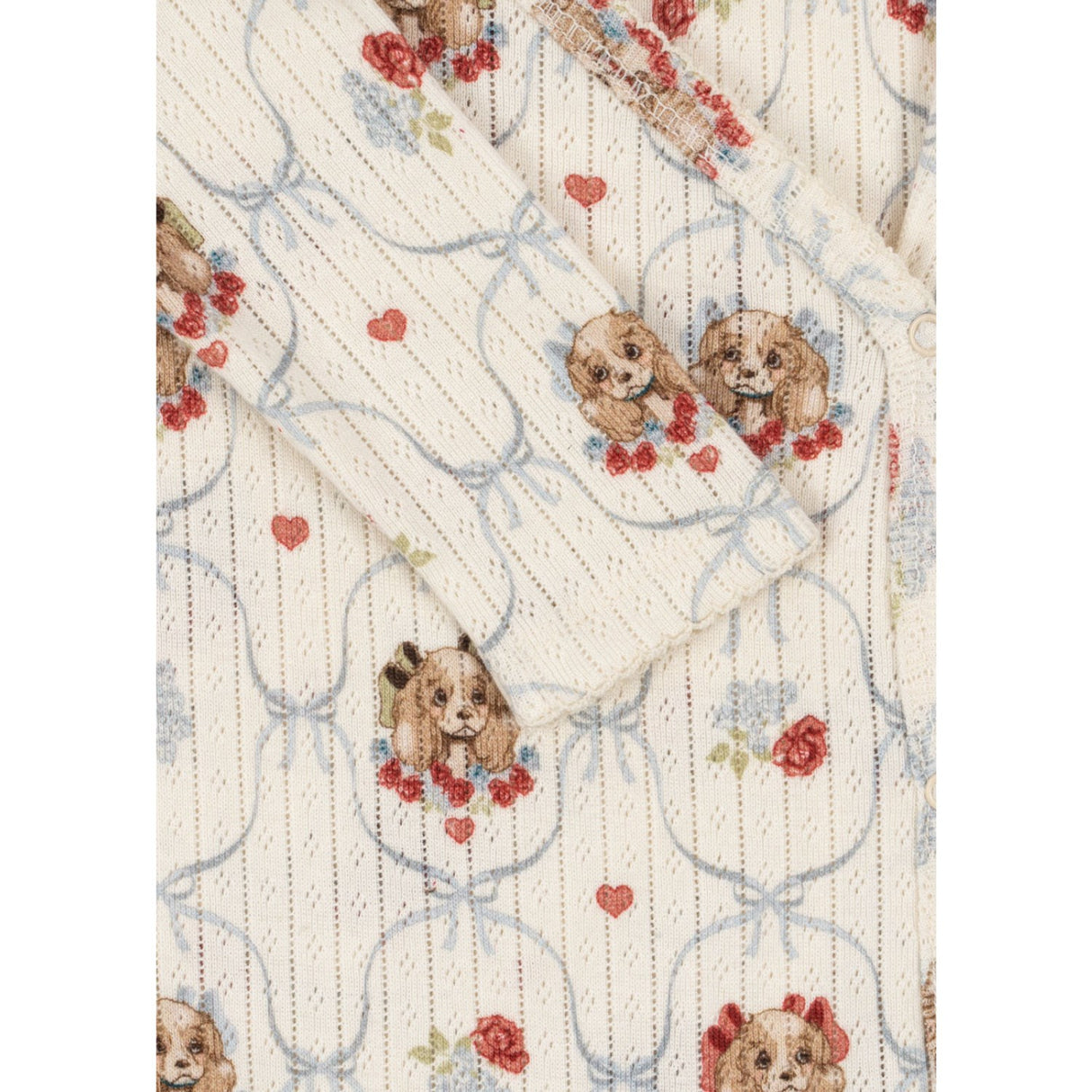 Konges Sløjd Puppy Minnie Newborn Onesie GOTS