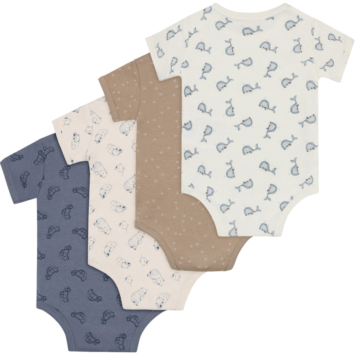 Pippi Flint Stone Body Ss Ao-Printed (4-Pack)