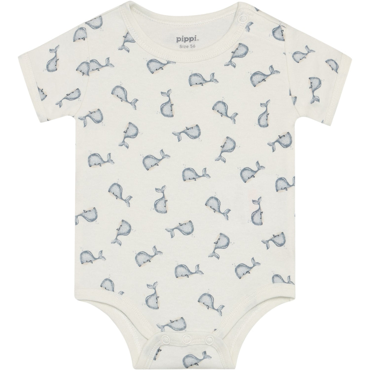 Pippi Flint Stone Body Ss Ao-Printed (4-Pack)