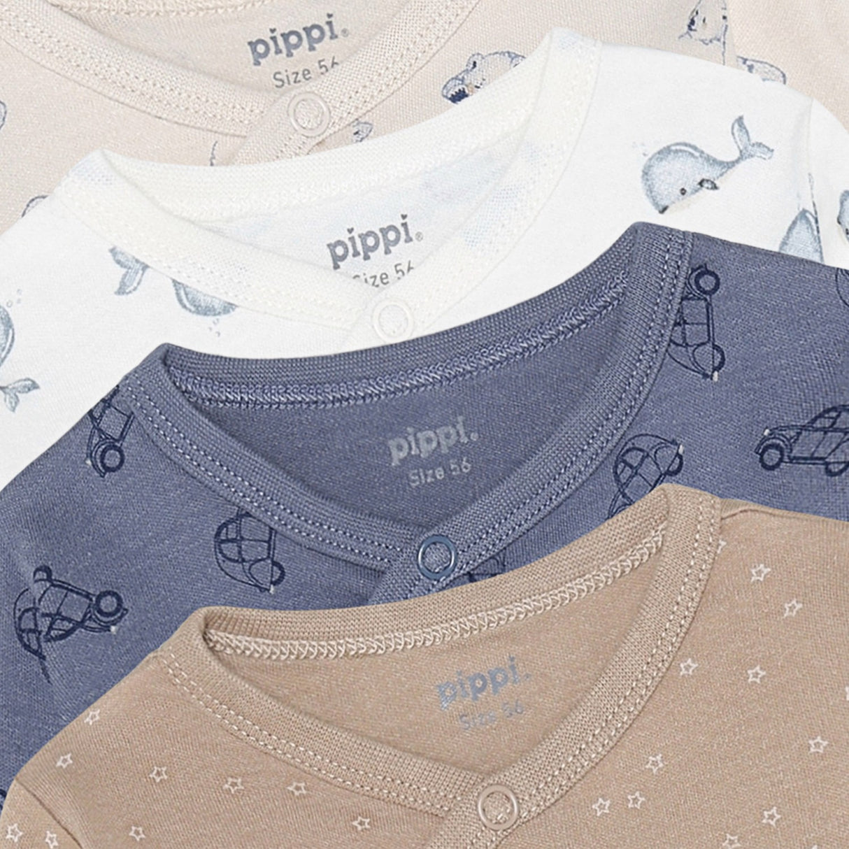 Pippi Flint Stone Body Wrap Ao-Printed (4-Pack)