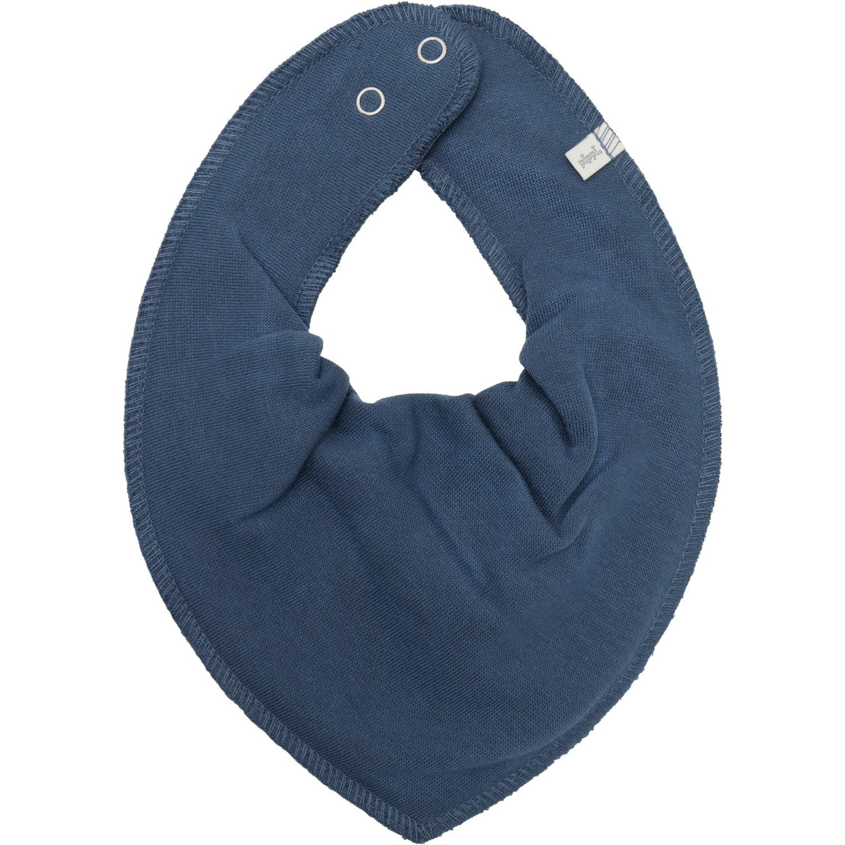 Pippi Dark Blue Bandana Fabric Bib - Solid (5-Pack)
