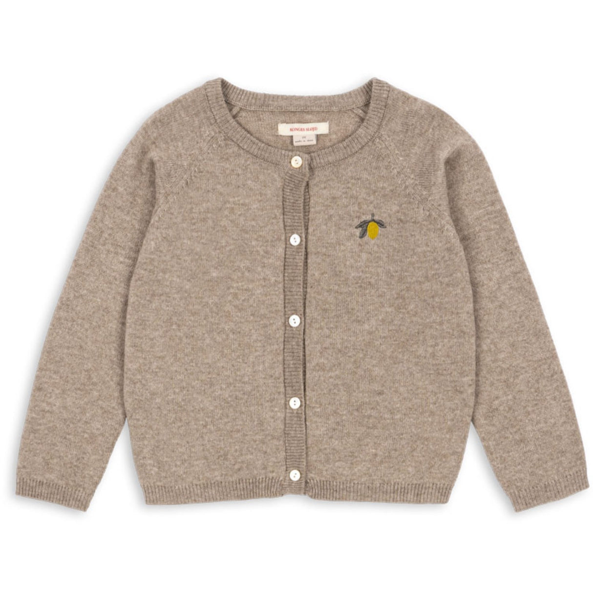 Konges Sløjd Light Brown Mattou Knit Cardigan