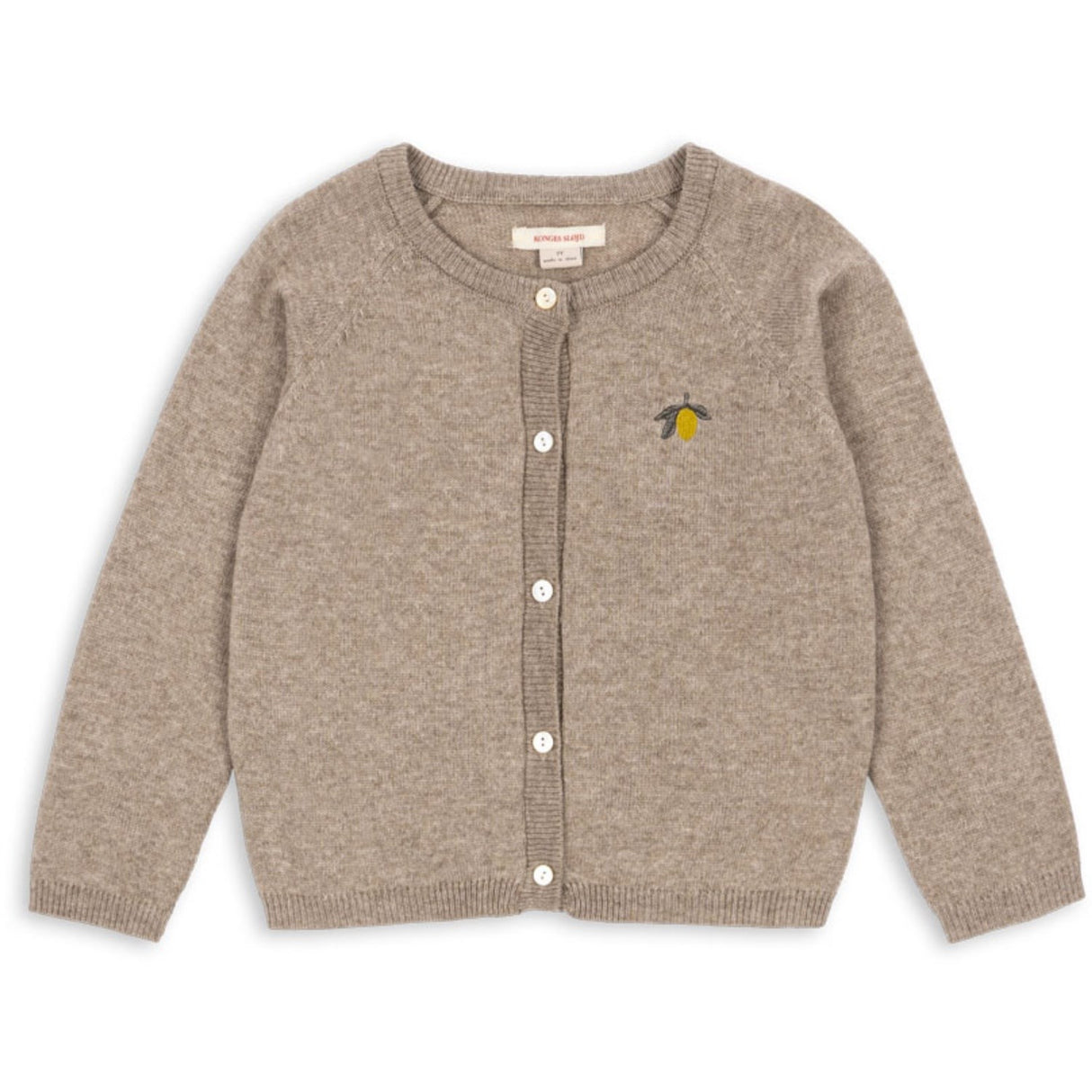 Konges Sløjd Light Brown Mattou Knit Cardigan