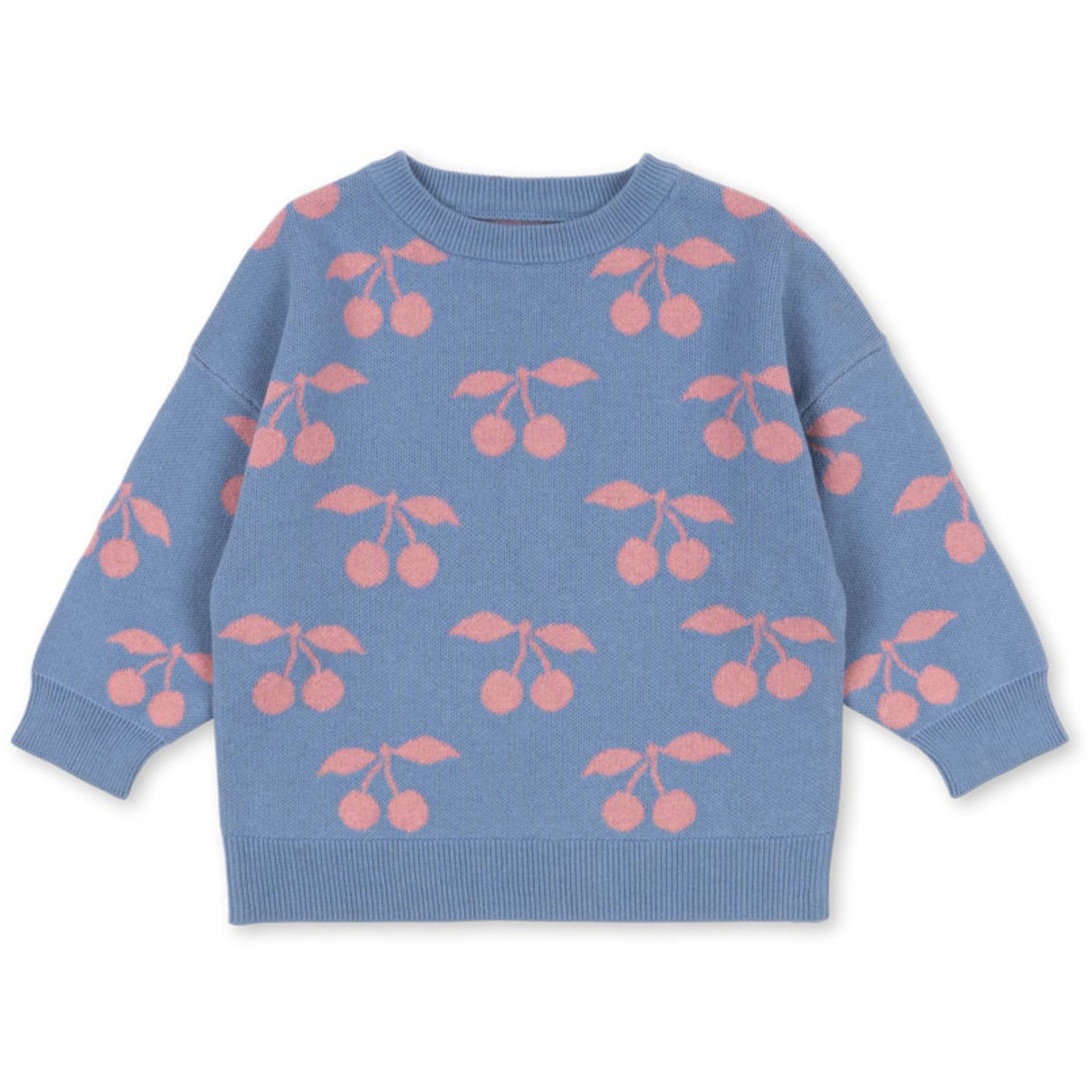 Konges Sløjd Purple Impression Lapis Knit Sweater GOTS