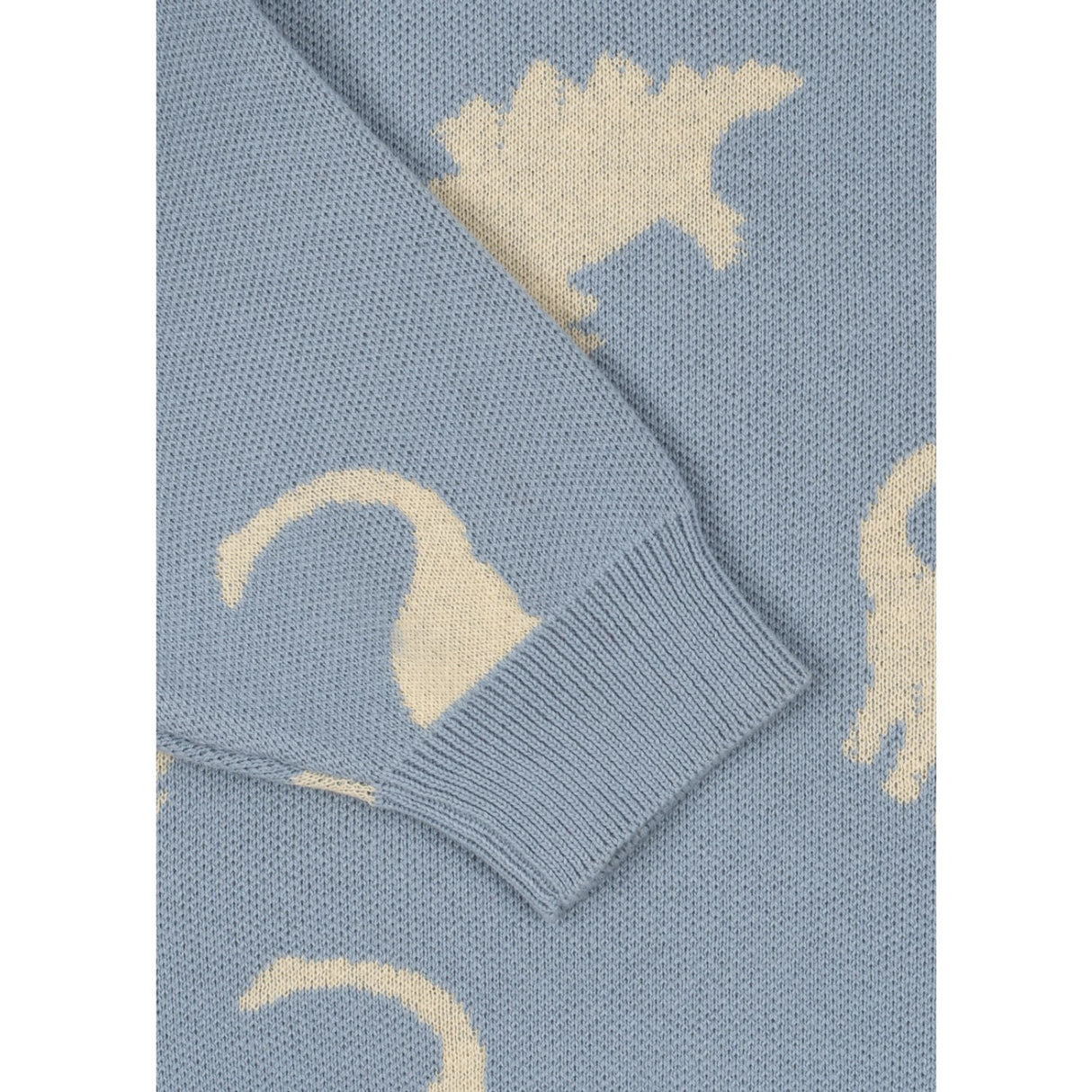 Konges Sløjd Dino Mist Lapis Knit Sweater GOTS