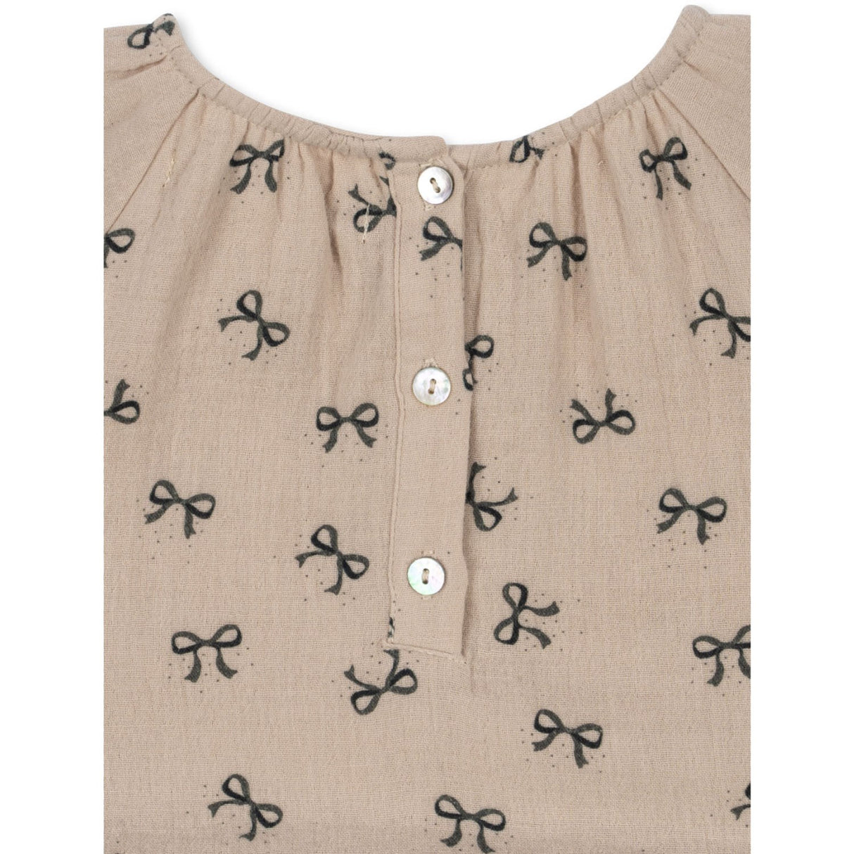 Konges Sløjd Bow Magnet Coco Dress GOTS