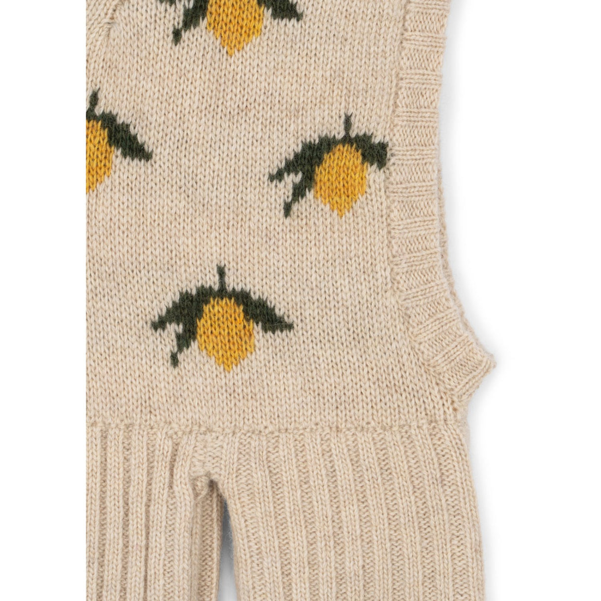 Konges Sløjd Lemon Belou Lemon Knit Balaclava