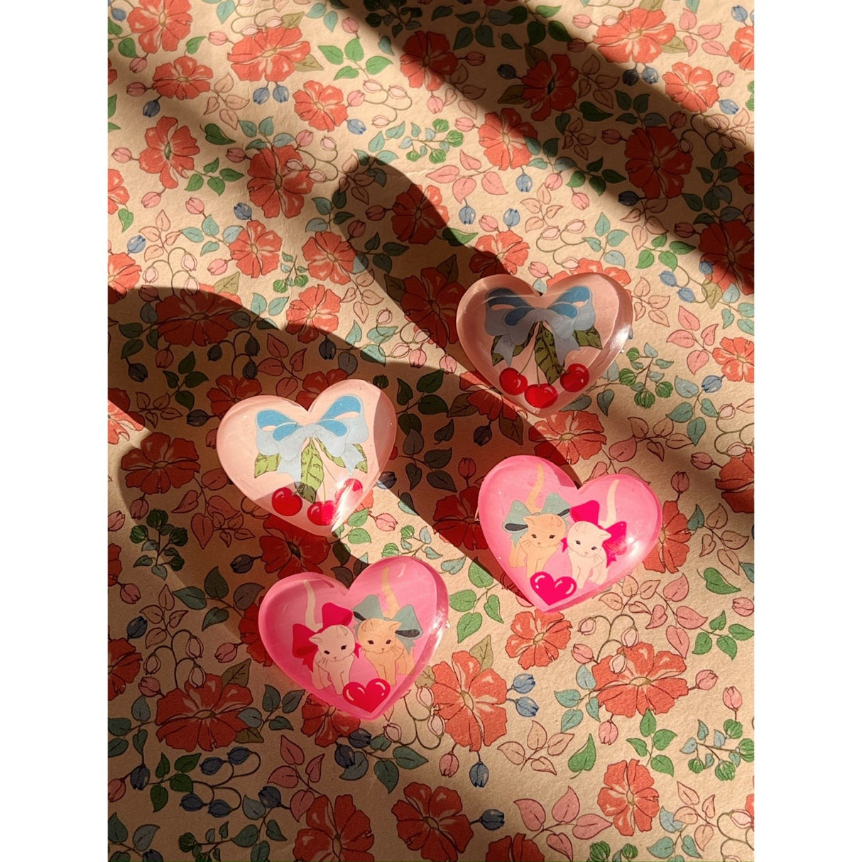 Konges Sløjd Bow Kitty 2 Pack Vilma Hair Clip