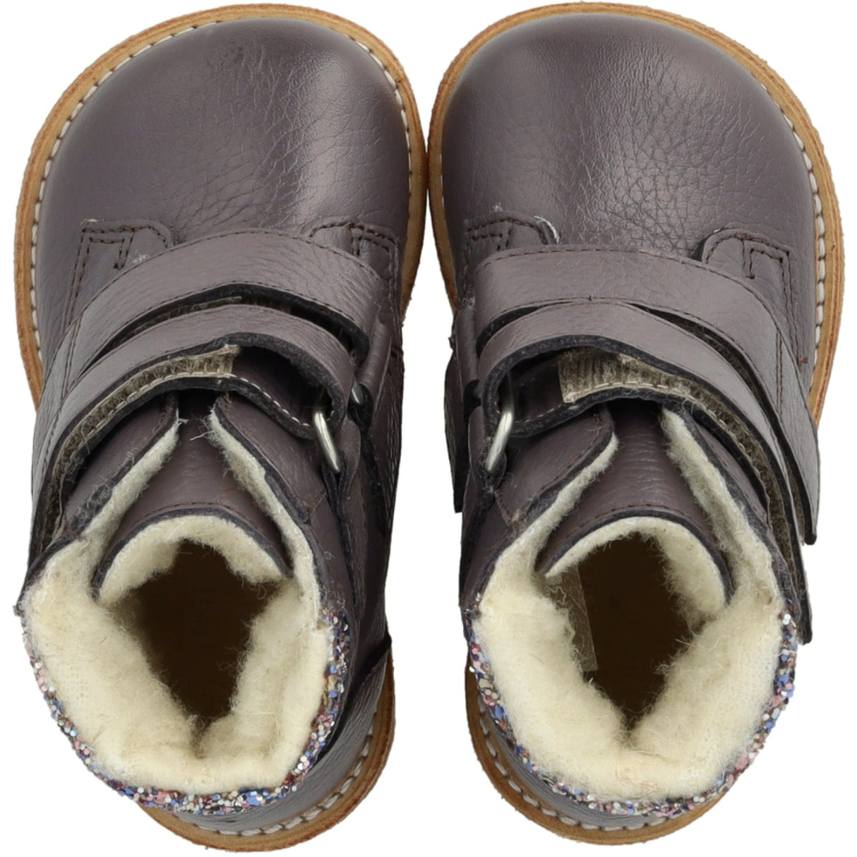 Angulus Lavender/Pastel Multi Glitter TEX Boot with Glitter and Velcro Closure