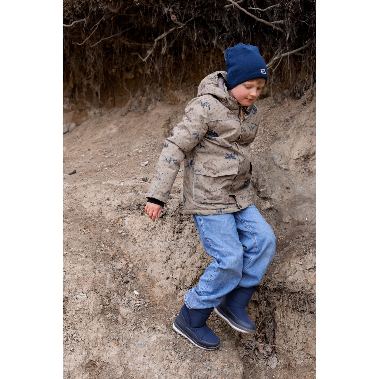 Mikk-Line Coriander Polyester Boys Jacket AOP