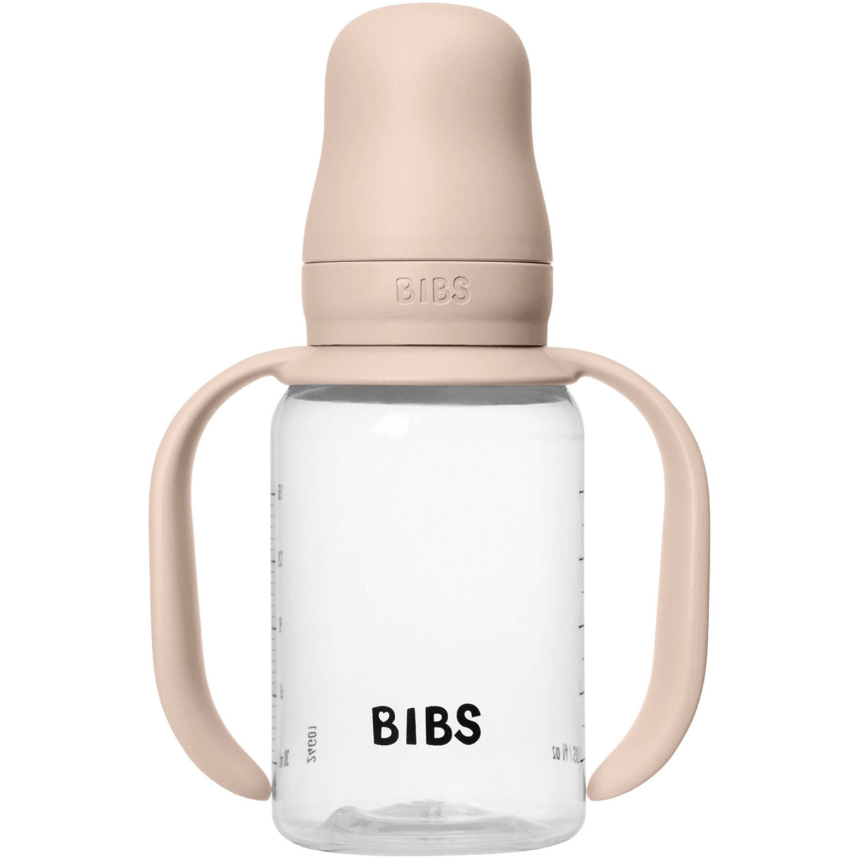 Bibs Blush Baby Sippy Bottle Spout Round Silicone Slow Flow