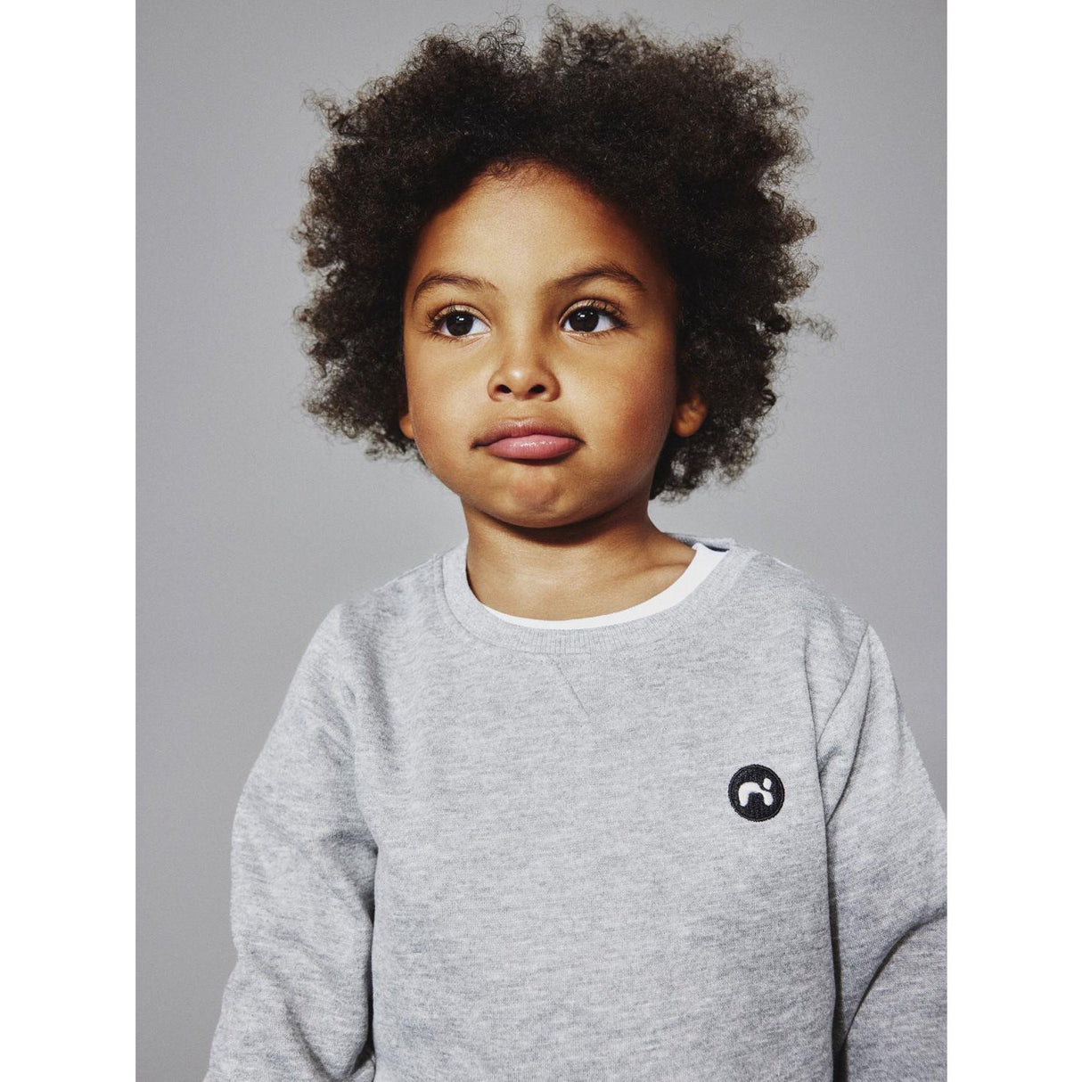 Name It Grey Melange Vimo Sweatshirt Noos