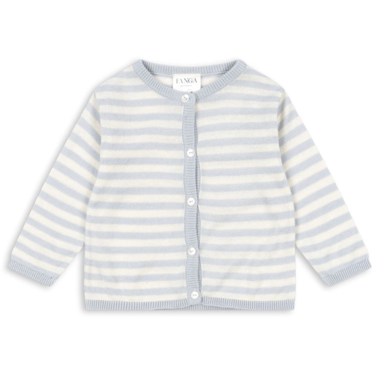 Konges Sløjd Gray Dawn Venti Knit Cardigan GOTS