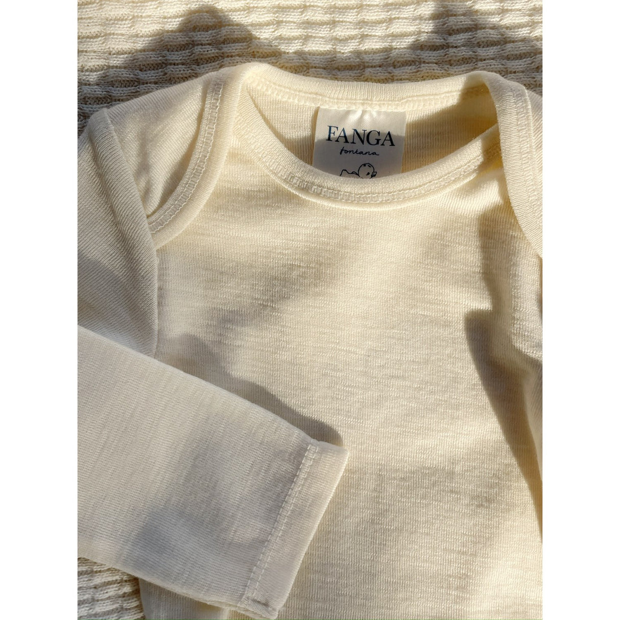Konges Sløjd Beige Melange Erba Wool Ls Body
