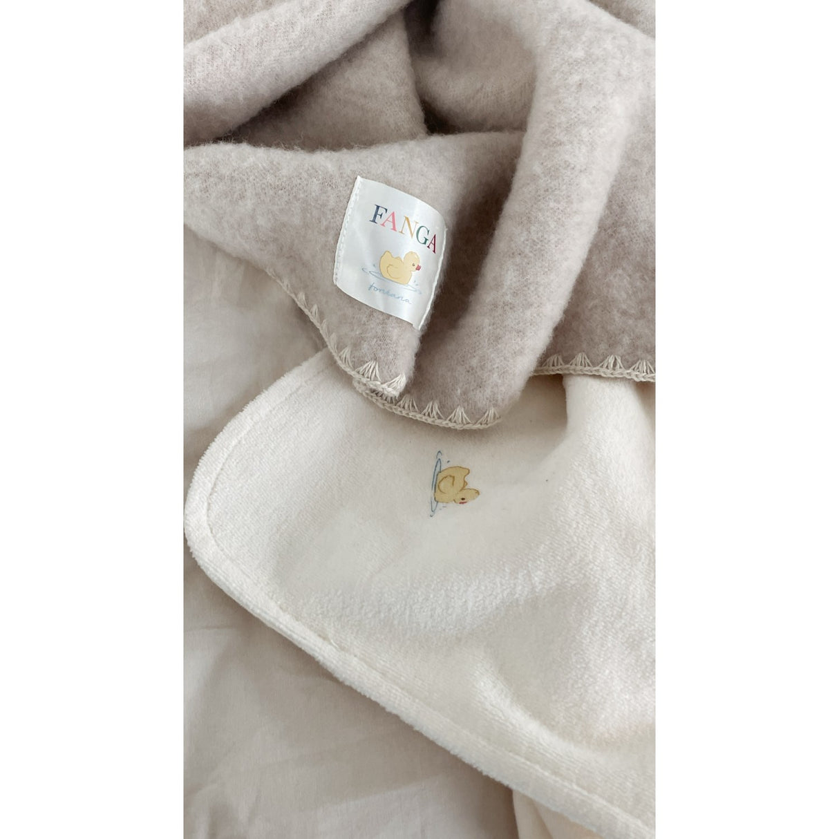 Konges Sløjd Antique White Elu Baby Blanket GOTS