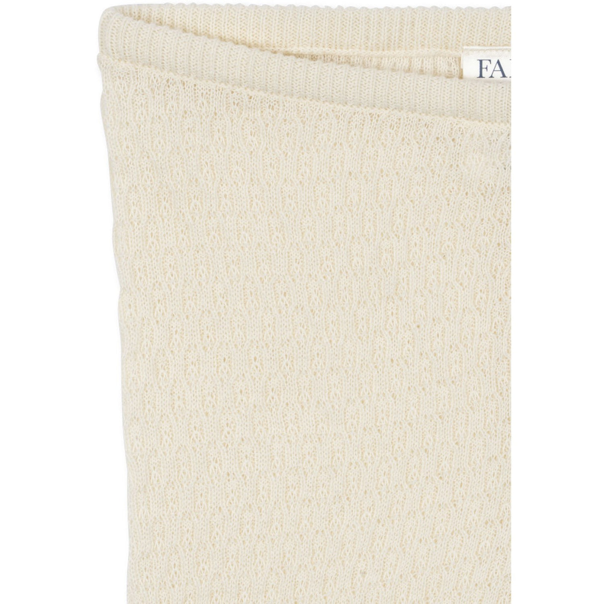 Konges Sløjd Antique White Venti Pointelle Pants GOTS