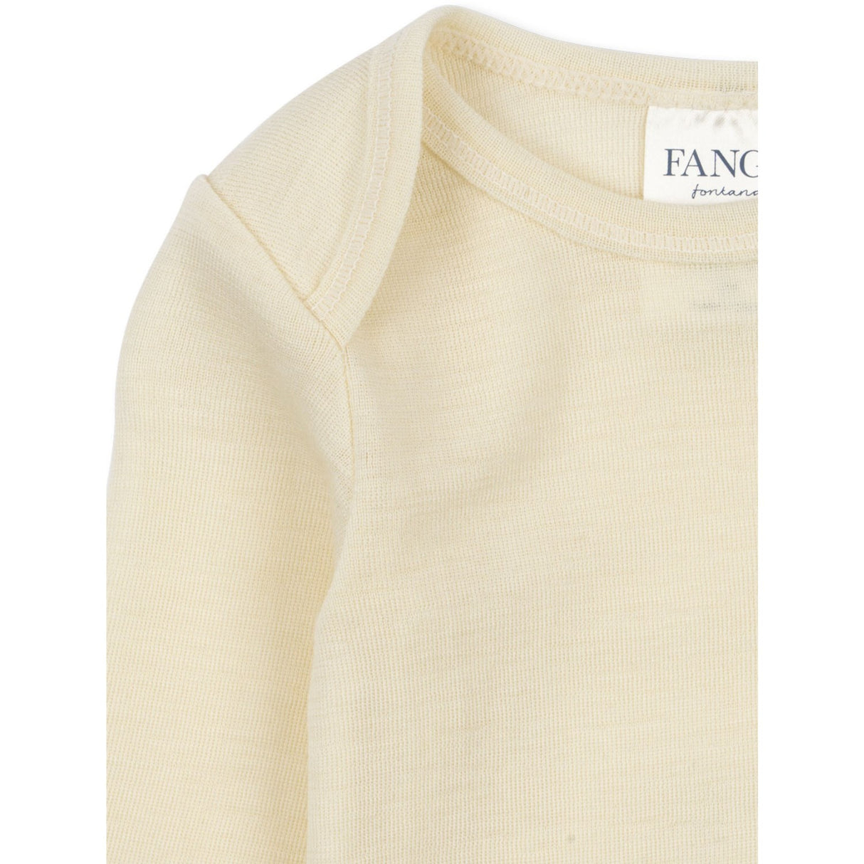 Konges Sløjd Beige Melange Erba Wool Ls Body
