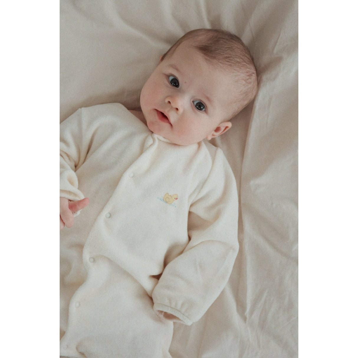 Konges Sløjd Antique White Elu Onesie GOTS