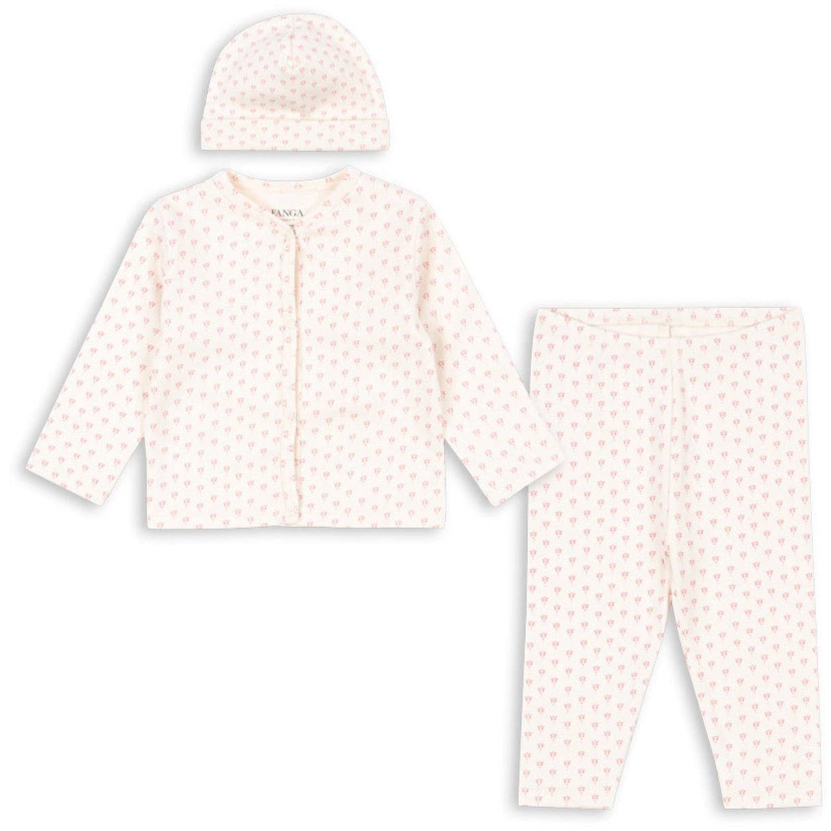 Konges Sløjd Punto Rosa Bello Newborn Set OCS