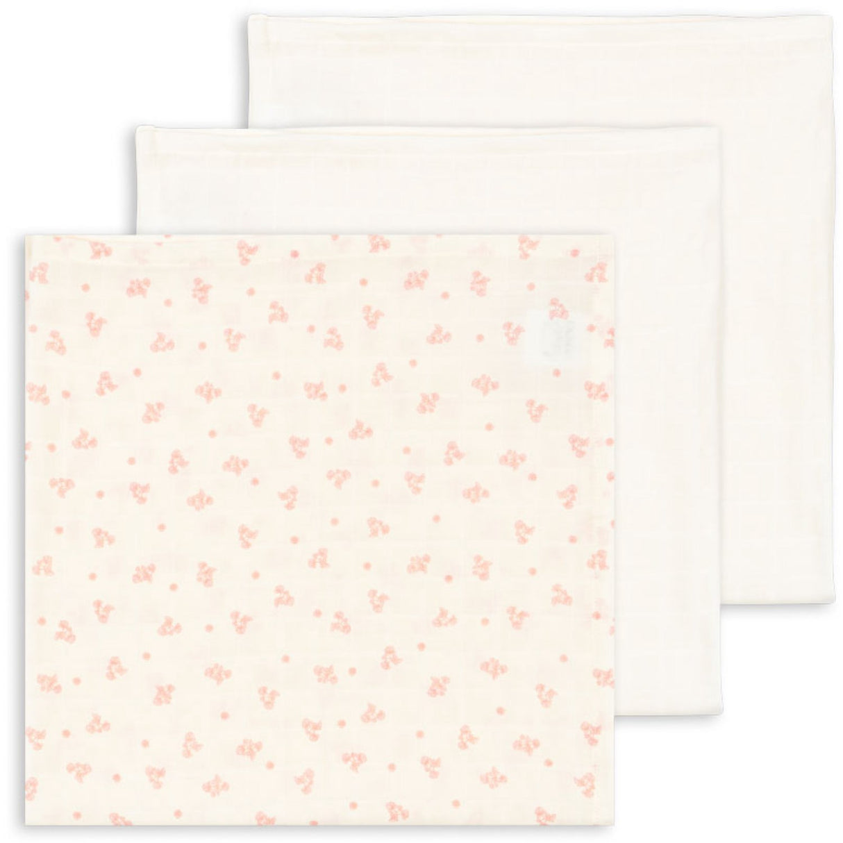 Konges Sløjd Ilmia Bellini 3 Pack Muslin Cloth GOTS