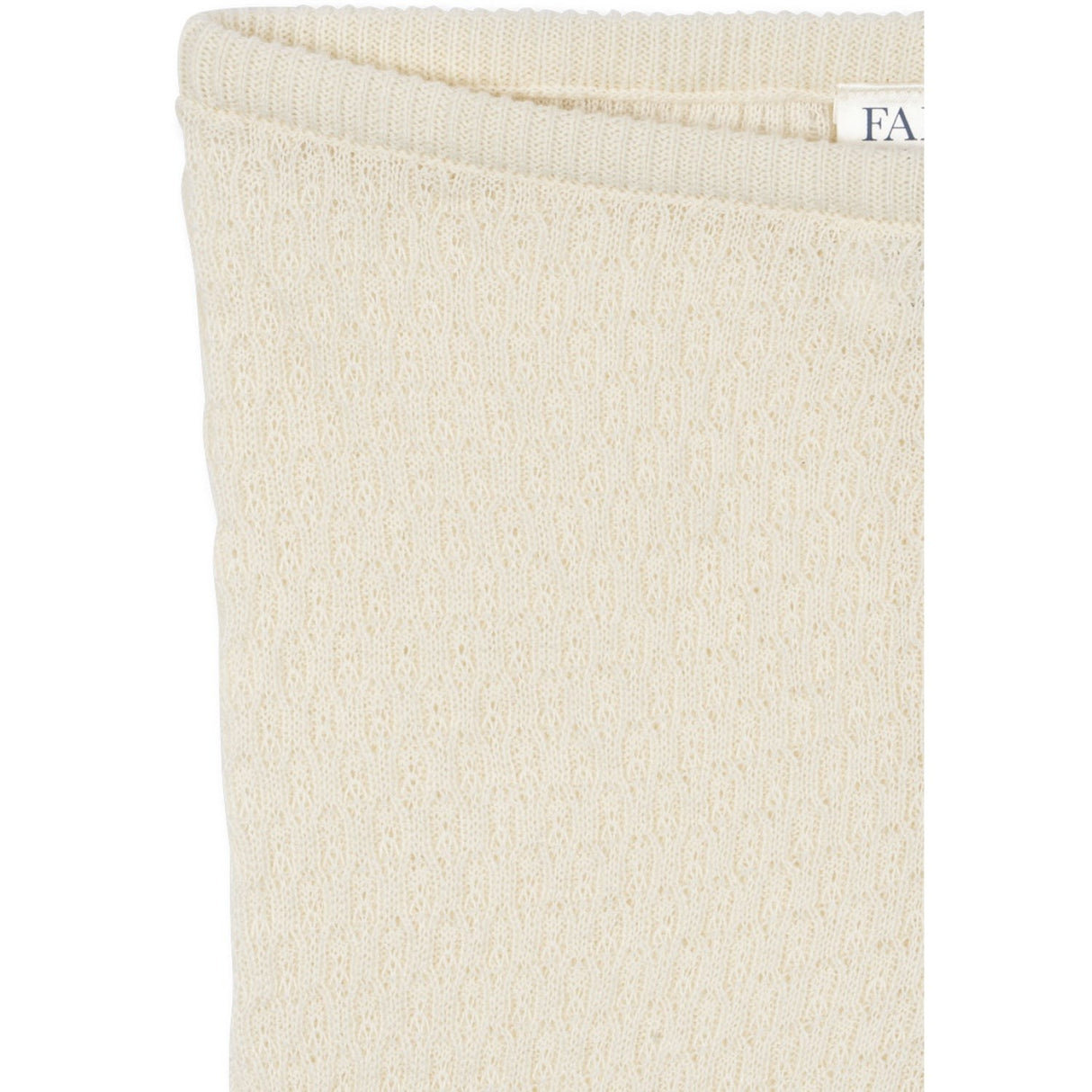 Konges Sløjd Antique White Venti Pointelle Pants GOTS