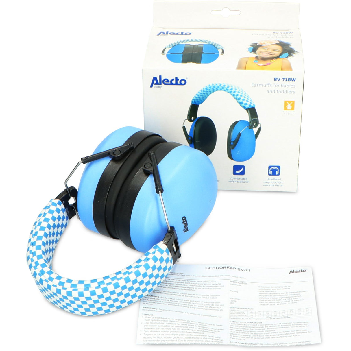 Alecto Blue Earmuffs For Babies And Toddlers