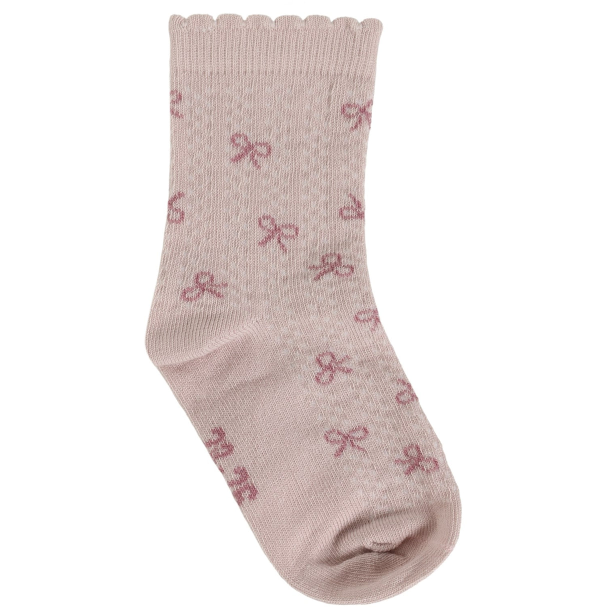 Minymo Shell Socks W. Lettuce Hem (2-Pack)