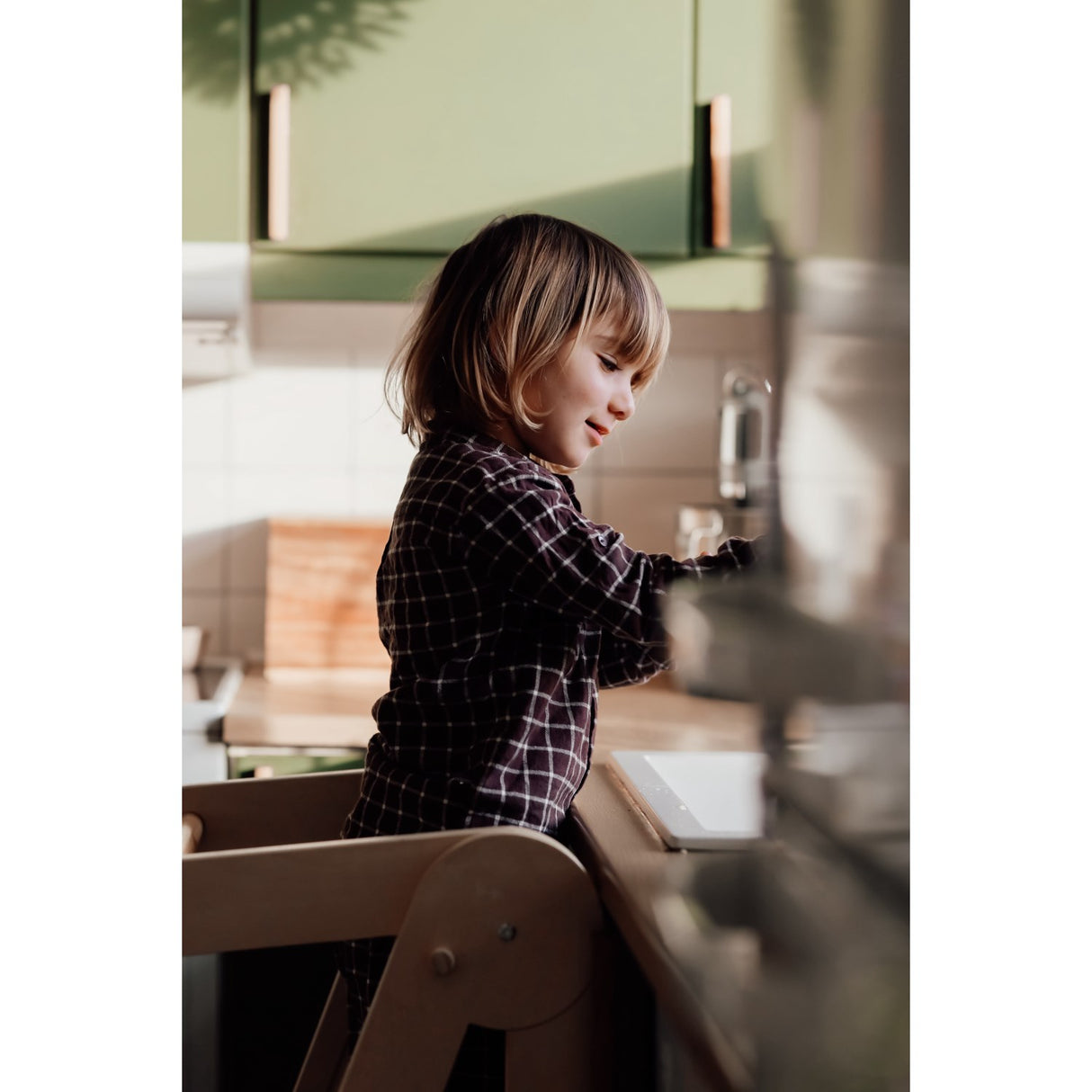 HEMMINGSEN 키즈 네이처 Susanne Learning Tower 접이식