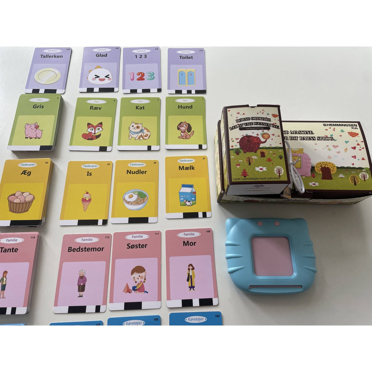 HEMMINGSEN 어린이 파란색 단어 쓰기 기계