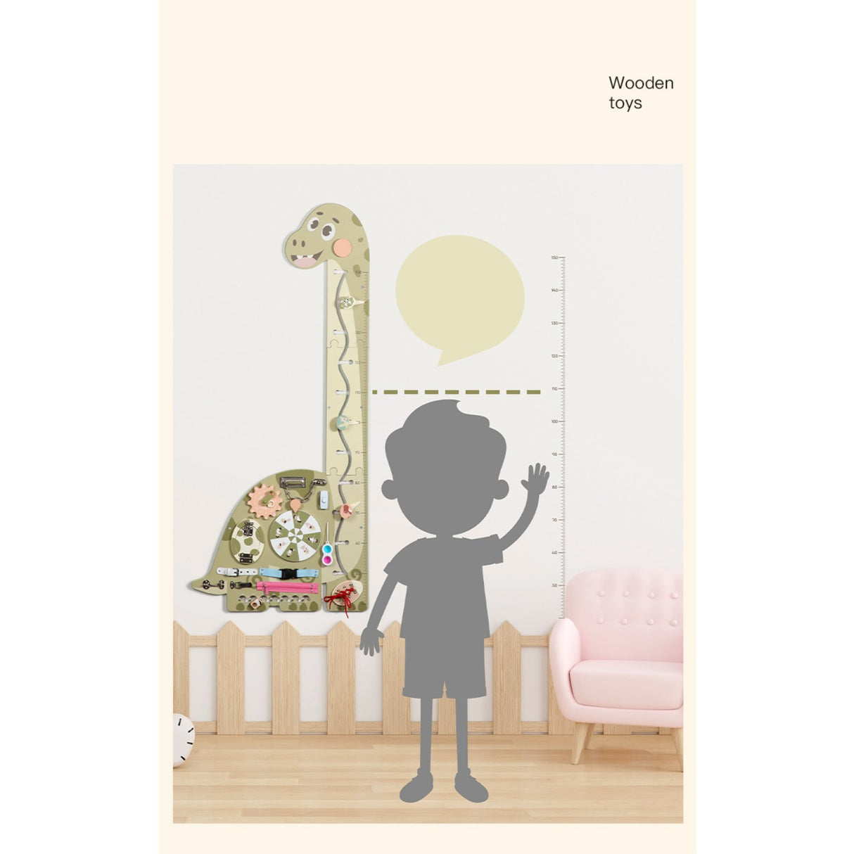 HEMMINGSEN 키즈 그린 롱넥 액티비티 보드