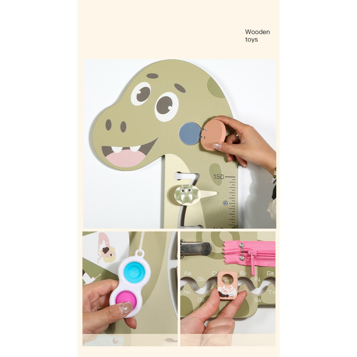 HEMMINGSEN 키즈 그린 롱넥 액티비티 보드