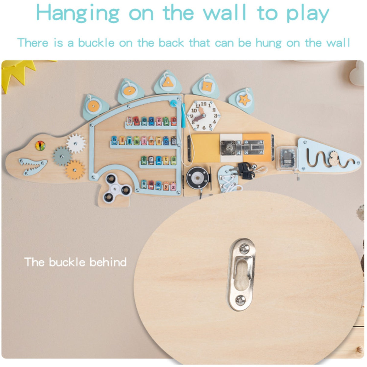 HEMMINGSEN 키즈 네이처 공룡 액티비티 보드