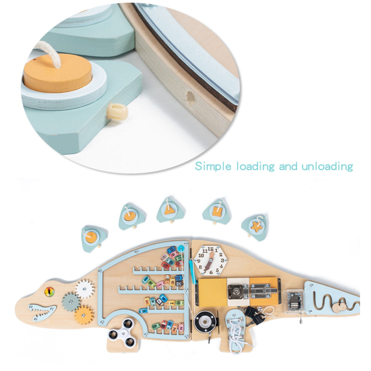 HEMMINGSEN 키즈 네이처 공룡 액티비티 보드