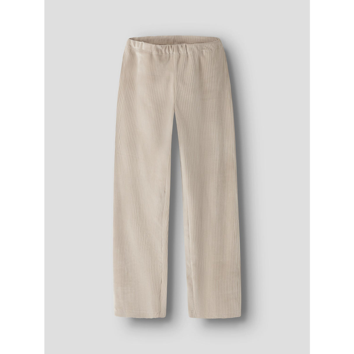 Name It Cement Nkfveloa Velvet Pants