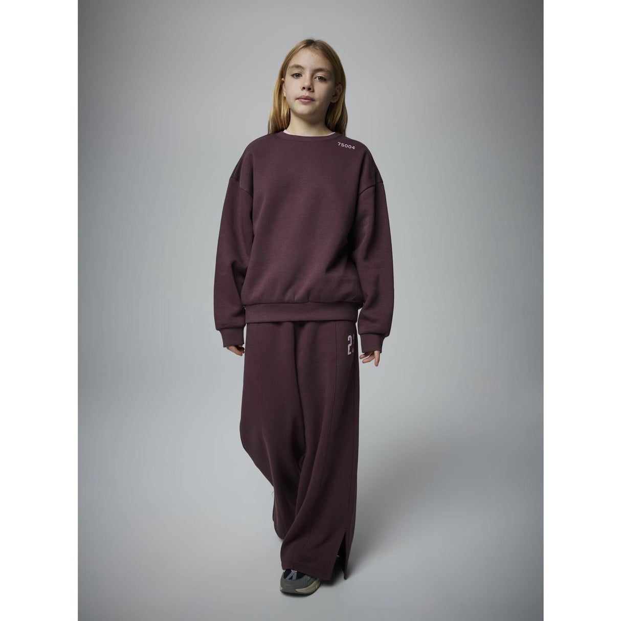 Name It Sassafras Nkfodika Nreg Wide Swe Pants Bru Bf