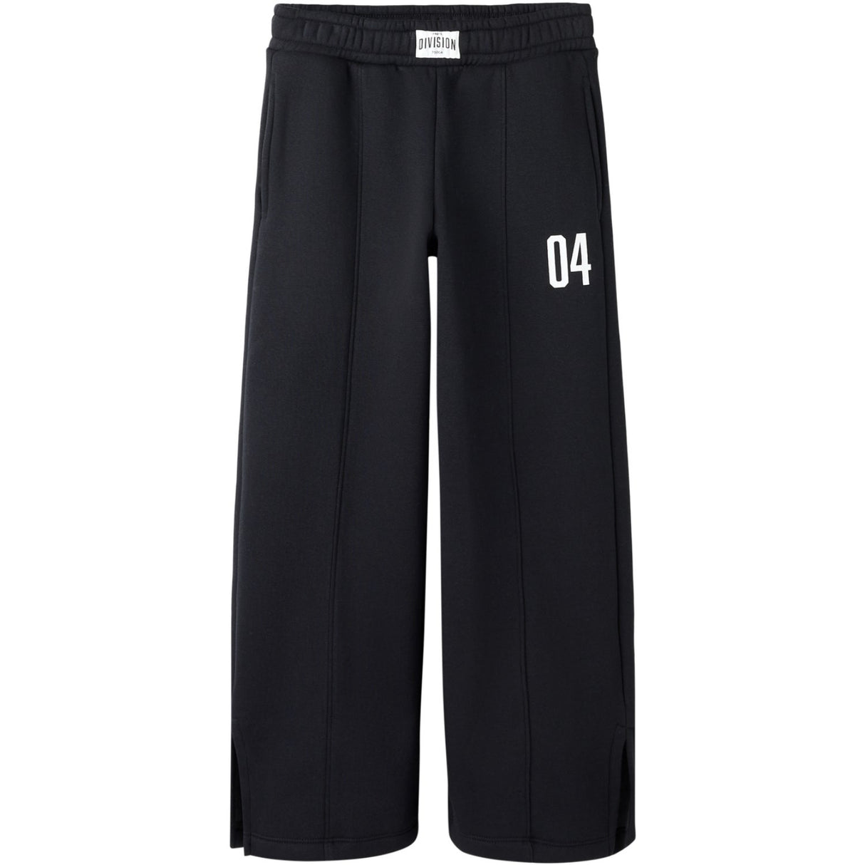 Name It Black Nkfodika Nreg Wide Swe Pants Bru Bf