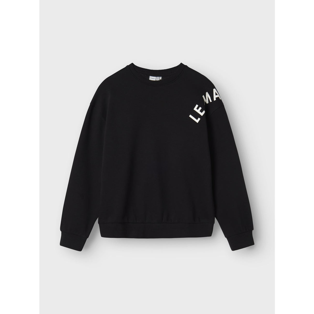 Name It Black Nkfodika Ls Rlx Sweat Bru Bf