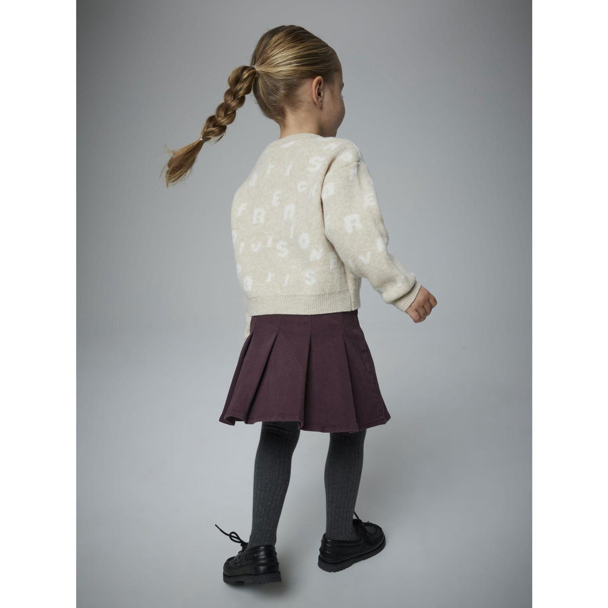 Name It Sandshell Nmfoline Ls Knit Bf